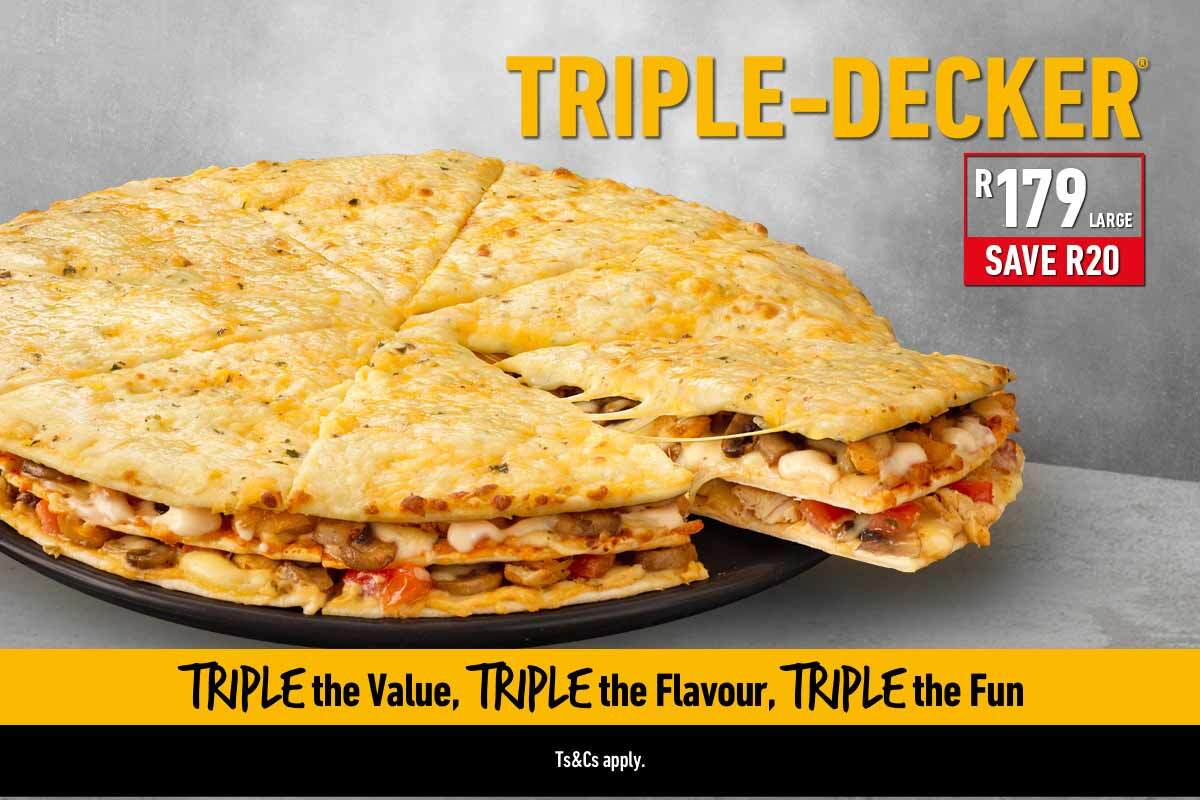 Triple-Decker Promo - R179 BL